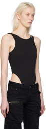 OPEN YY SSENSE Exclusive Black Bodysuit