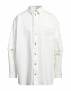 Off-white Mens Denim shirt in White
