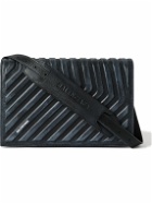Balenciaga - Distressed Full-Grain Leather Messenger Bag