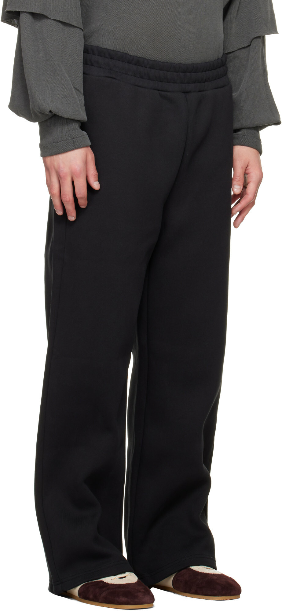 Seventh Black V2 Stacks Sweatpants