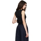 FLORE FLORE Black Iman Tank Top