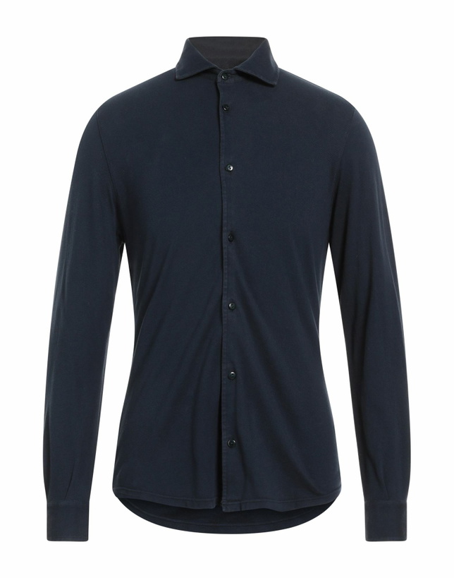 Photo: Fedeli Mens Shirt Midnight in Blue