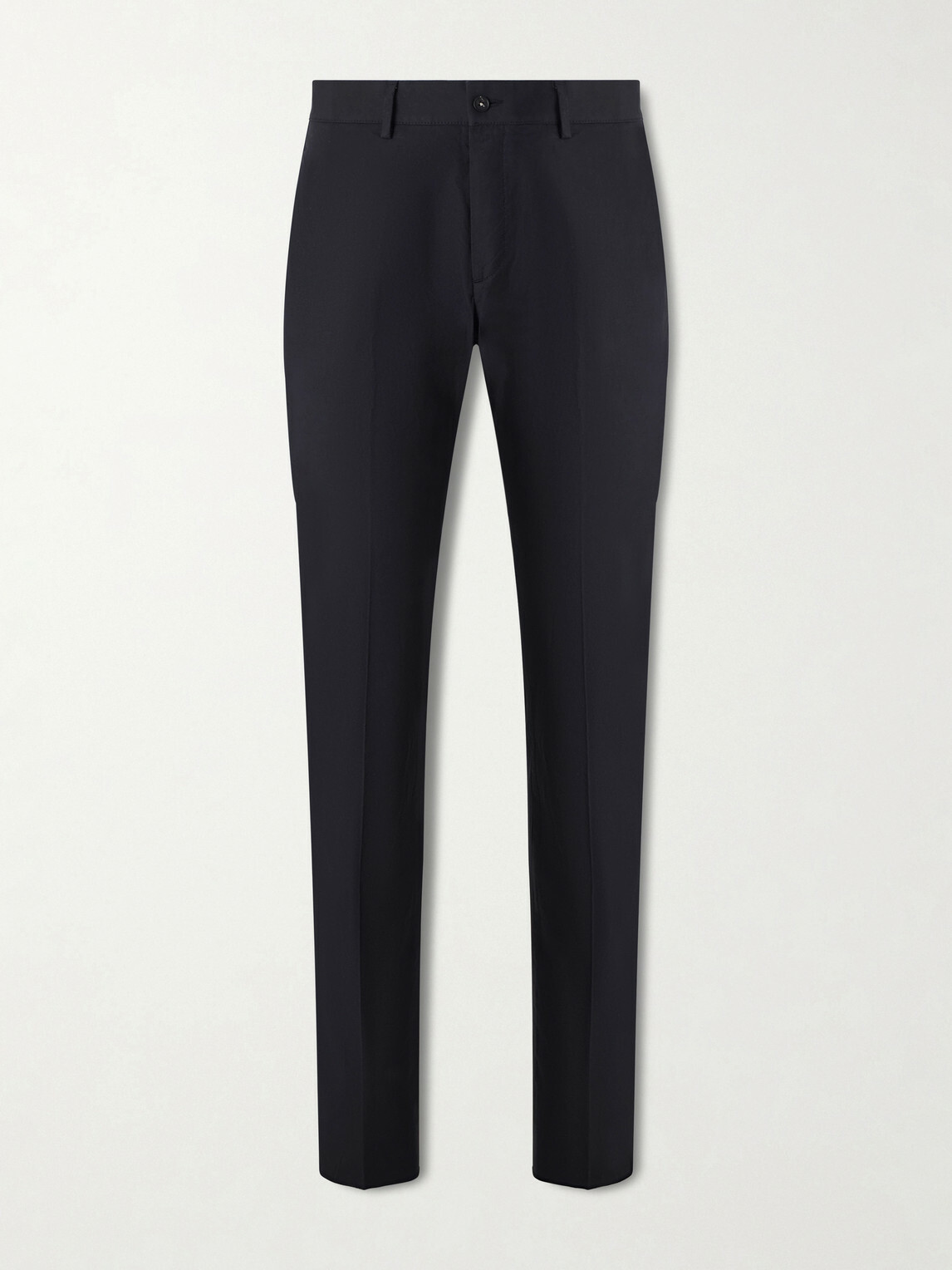 Massimo Alba - Mauko Straight-Leg Cotton Trousers - Blue