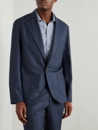 Stòffa - Wool-Flannel Suit Jacket - Blue