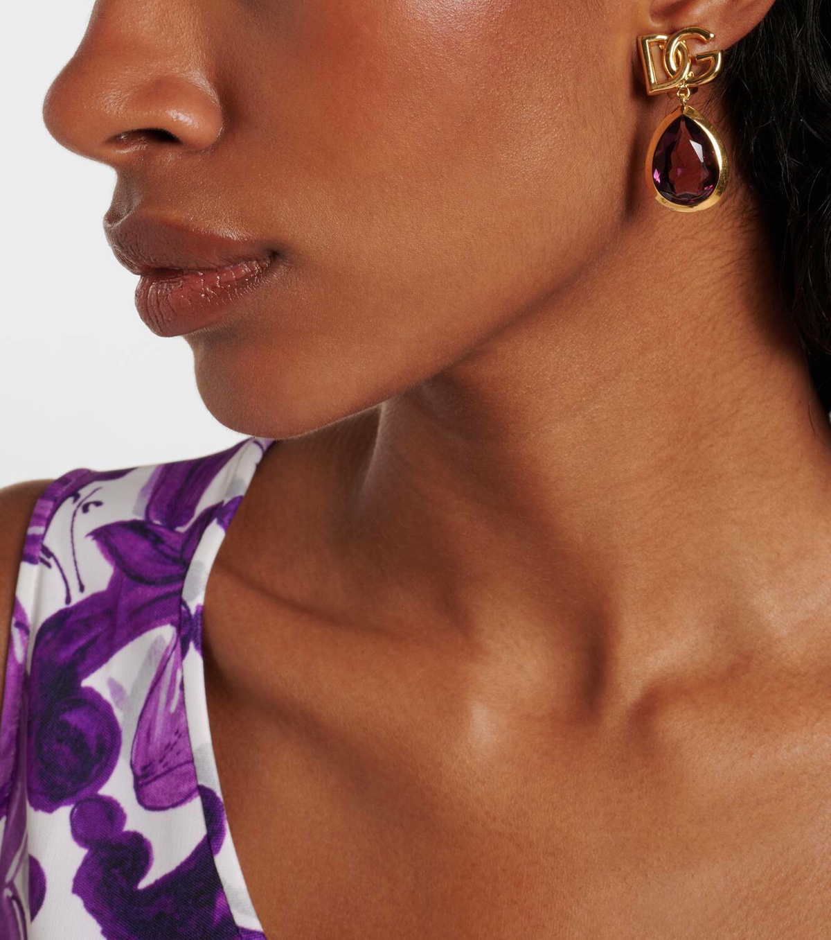 Dolce&Gabbana DG clip-on earrings