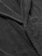 Polo Ralph Lauren - Logo-Embroidered Cotton-Terry Robe - Gray