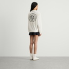 END. Leisure Long Sleeve T-Shirt in Smoke White