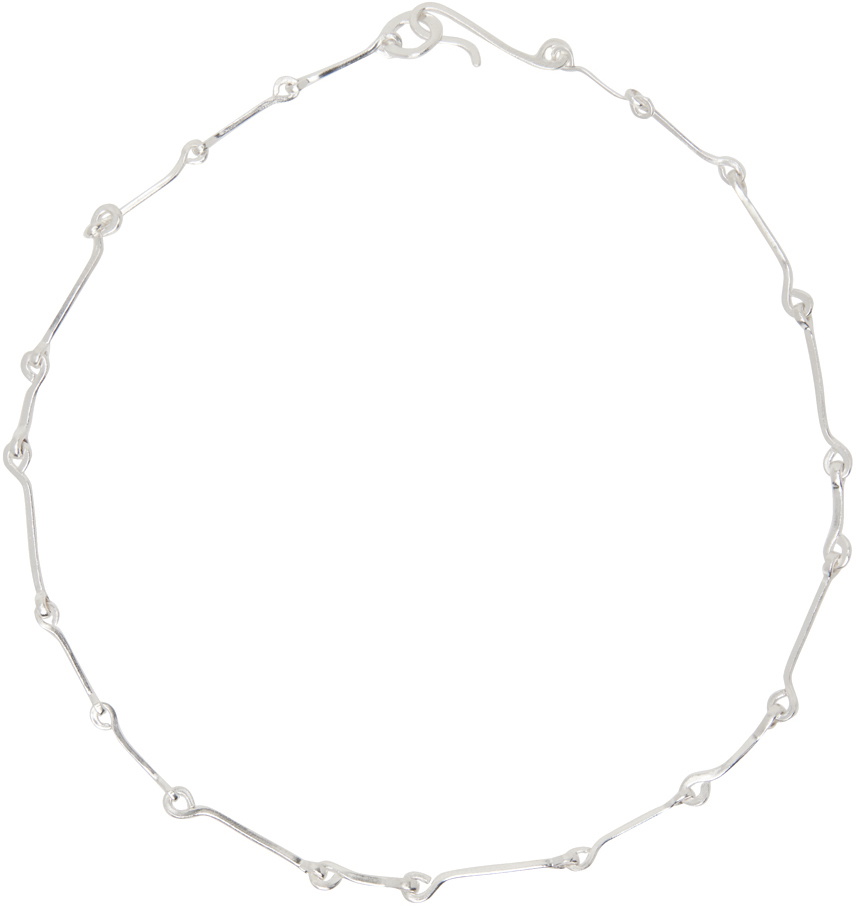 [LOW CLASSIC] / ☆ DOUBLE LC NECKLACE / SILVER LOW CLASSIC Silver Double LC Necklace Low Classic