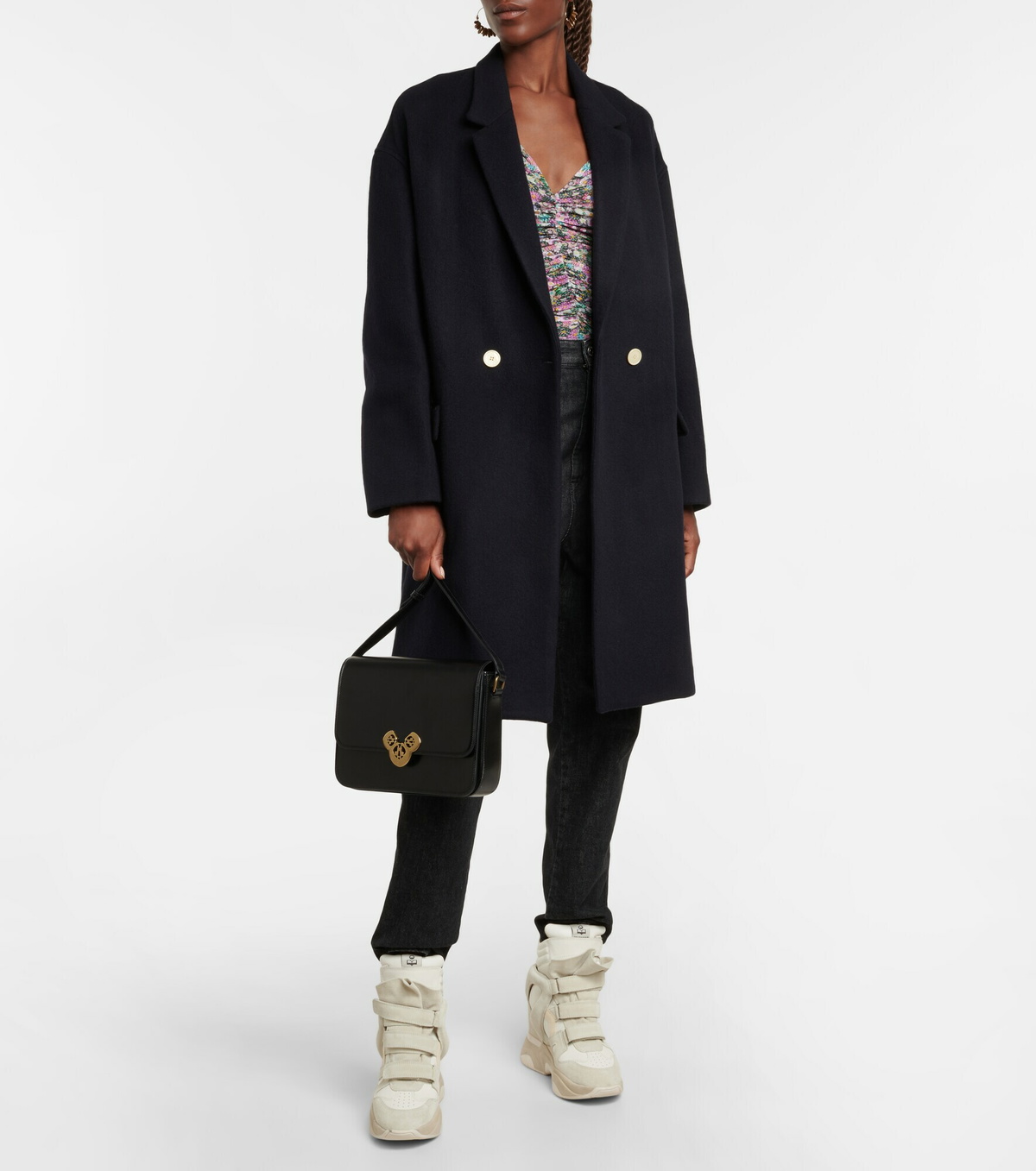 Isabel Marant - Efegozi wool and cashmere coat