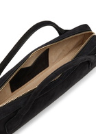 Alaïa Le Teckel Suede Clutch - Black - One Size