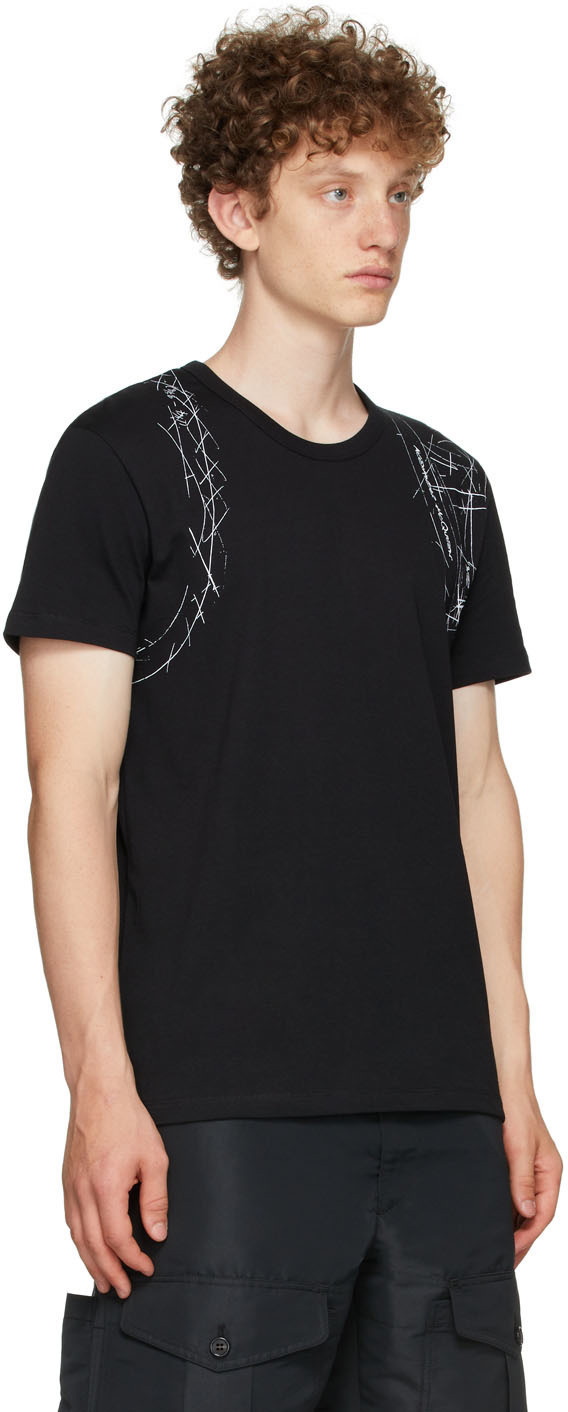 Alexander McQueen Printed Harness T-Shirt
