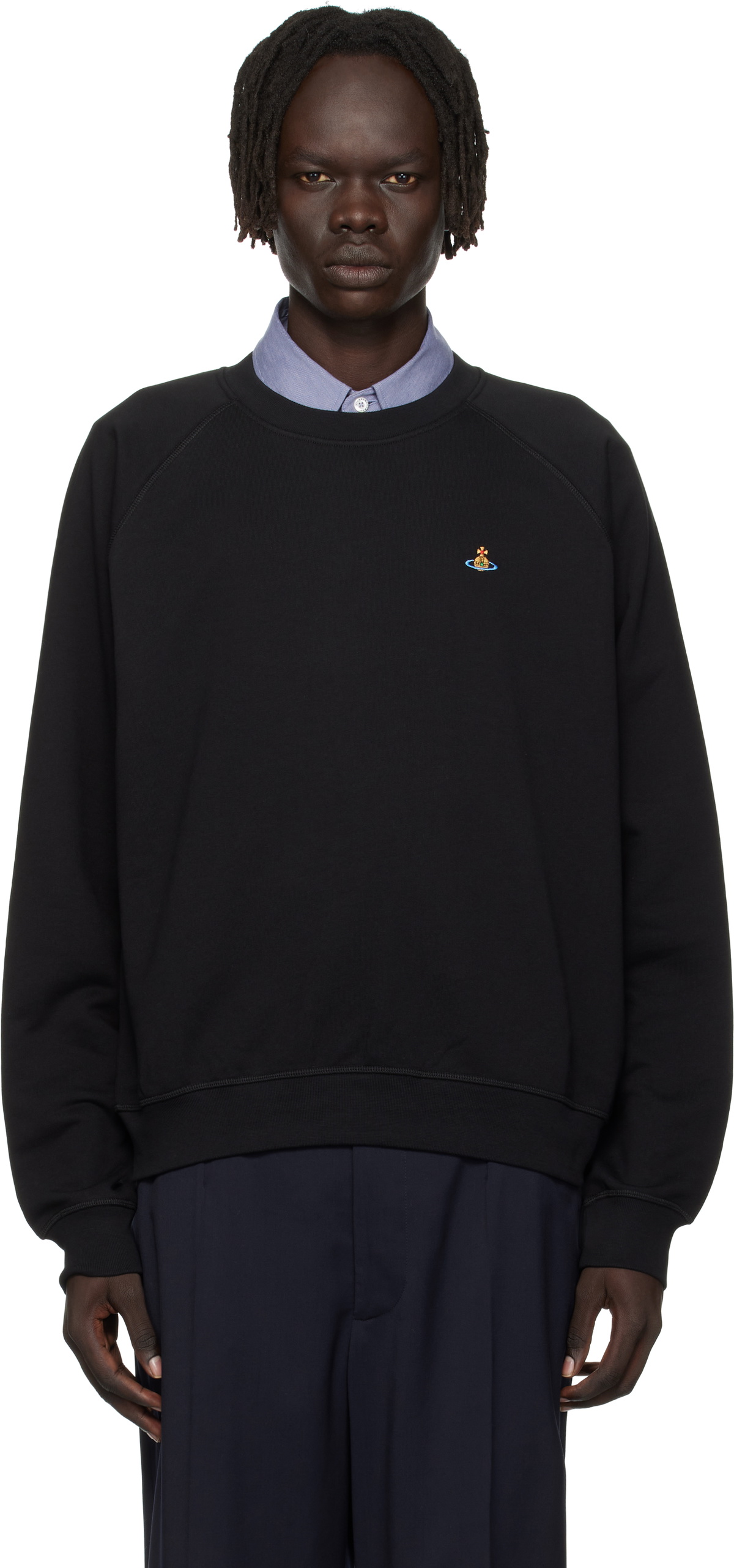 Vivienne Westwood Black Raglan Sweatshirt