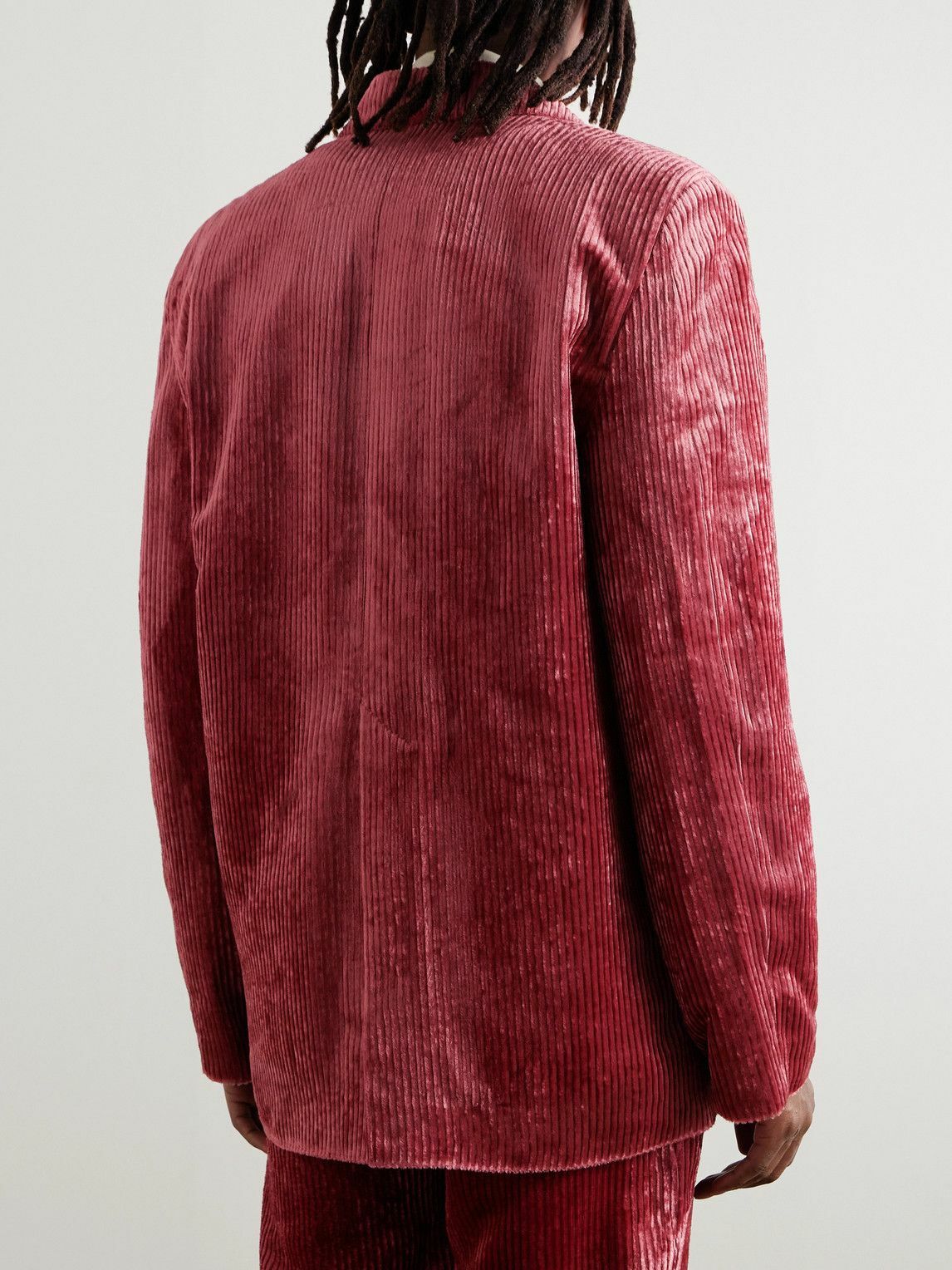 Séfr - Insight Corduroy Suit Jacket - Red