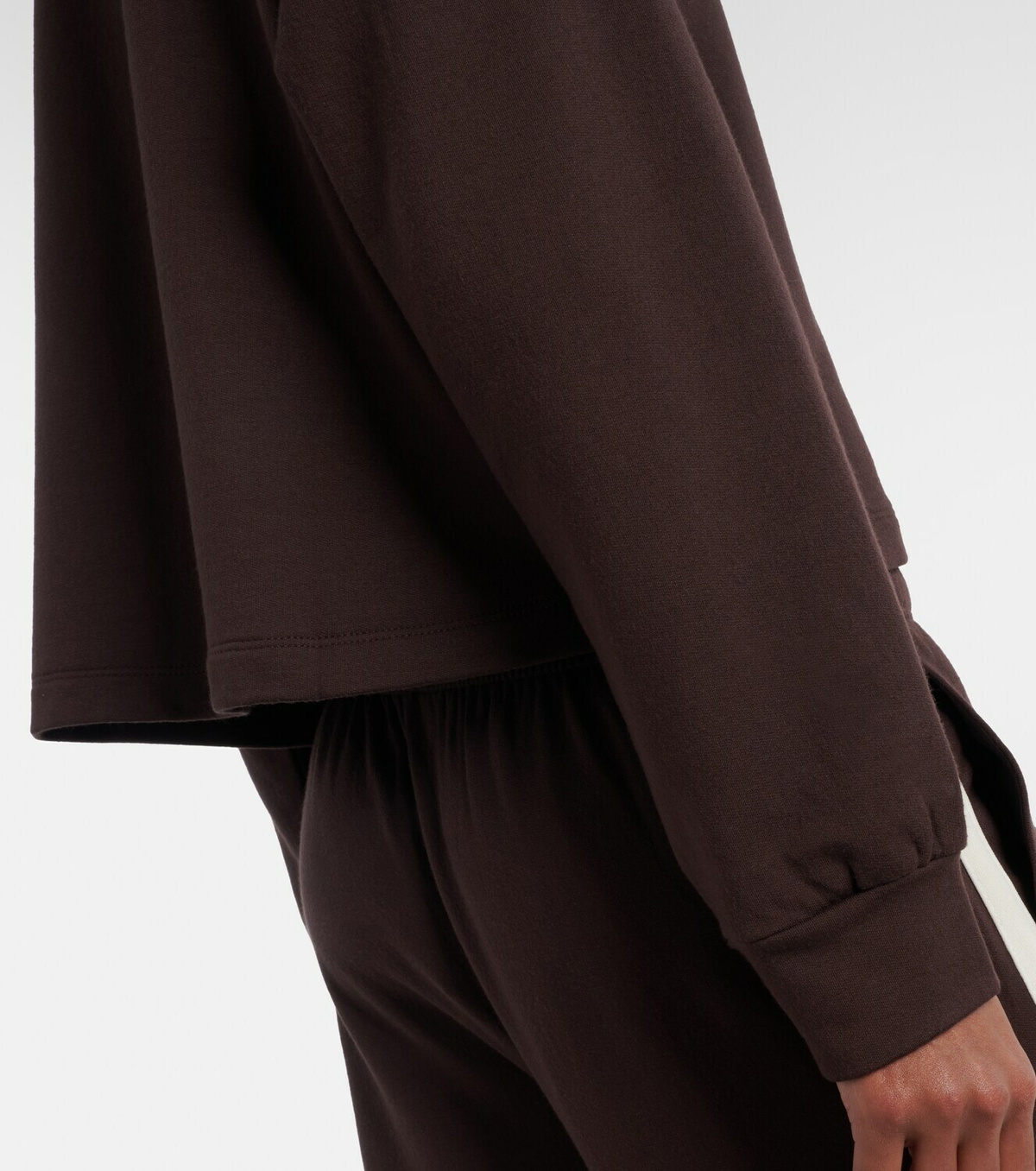 Velvet Marian polo sweater