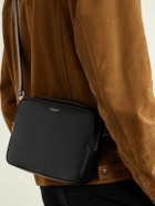 SAINT LAURENT - Small Full-Grain Leather Messenger Bag