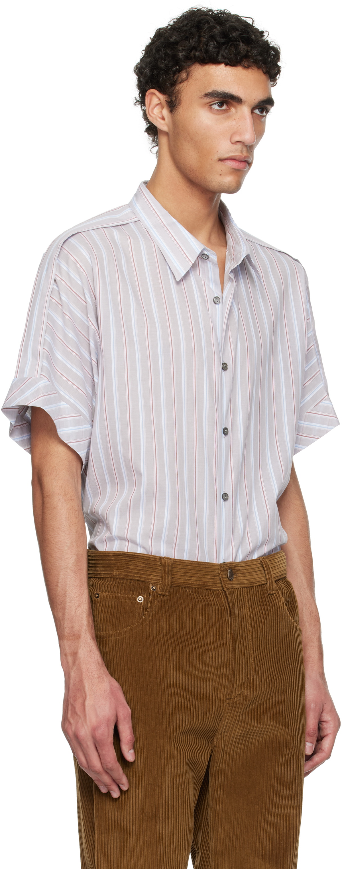 RECTO Gray Vintage Daddy Overshirt