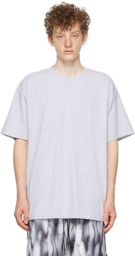 Photo: John Elliott Grey Oversized University T-Shirt