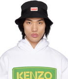 Kenzo Black Kenzo Paris Jungle Bucket Hat