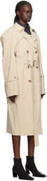 SRVC Beige Trench Coat