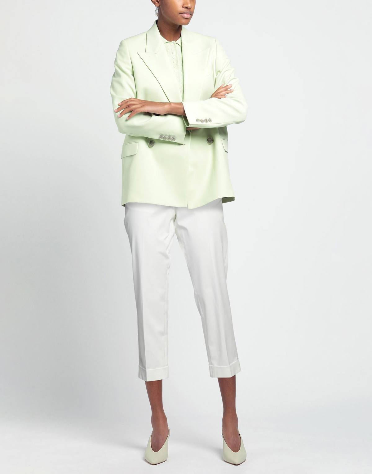 Peserico Womens Pants in White