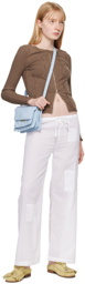Gimaguas White Pocket Trousers