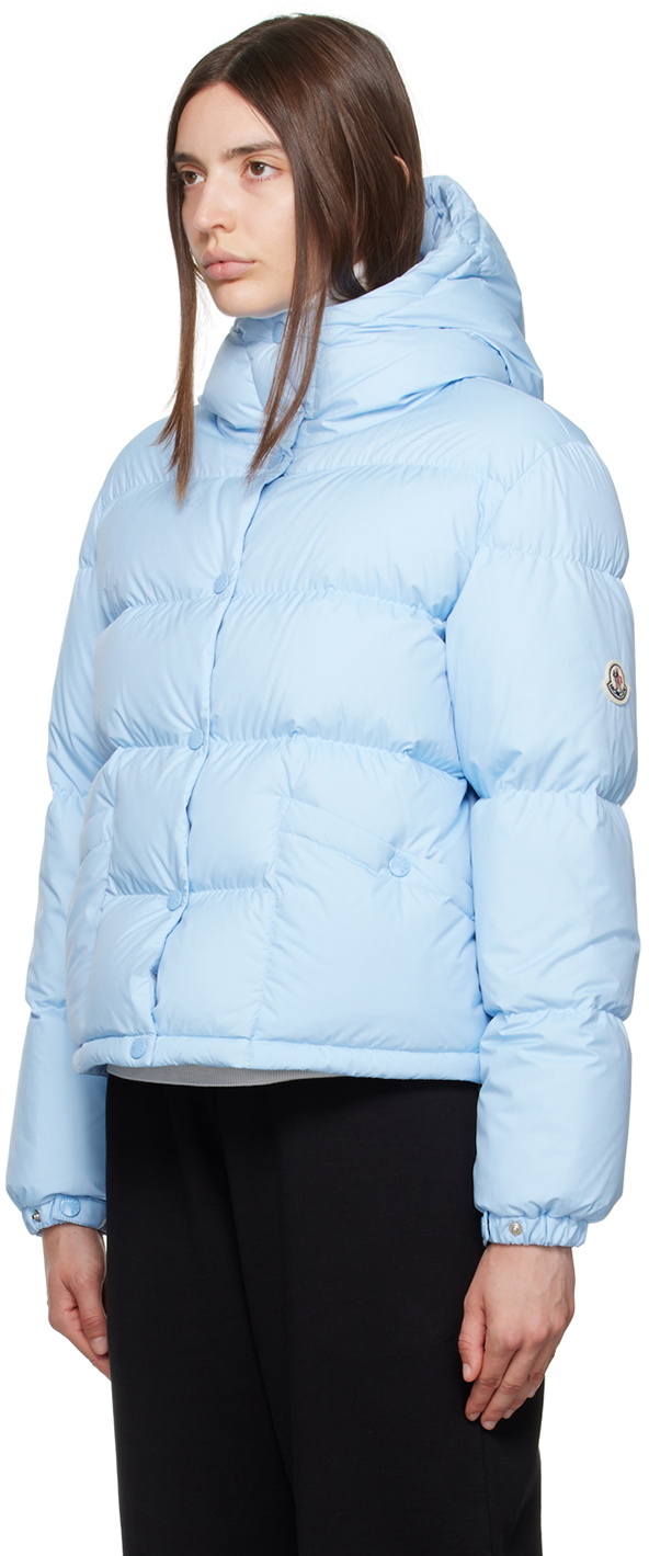 Moncler Blue Ebre Down Jacket Moncler