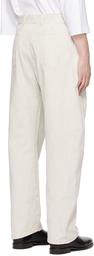 LEMAIRE Gray Twisted Jeans