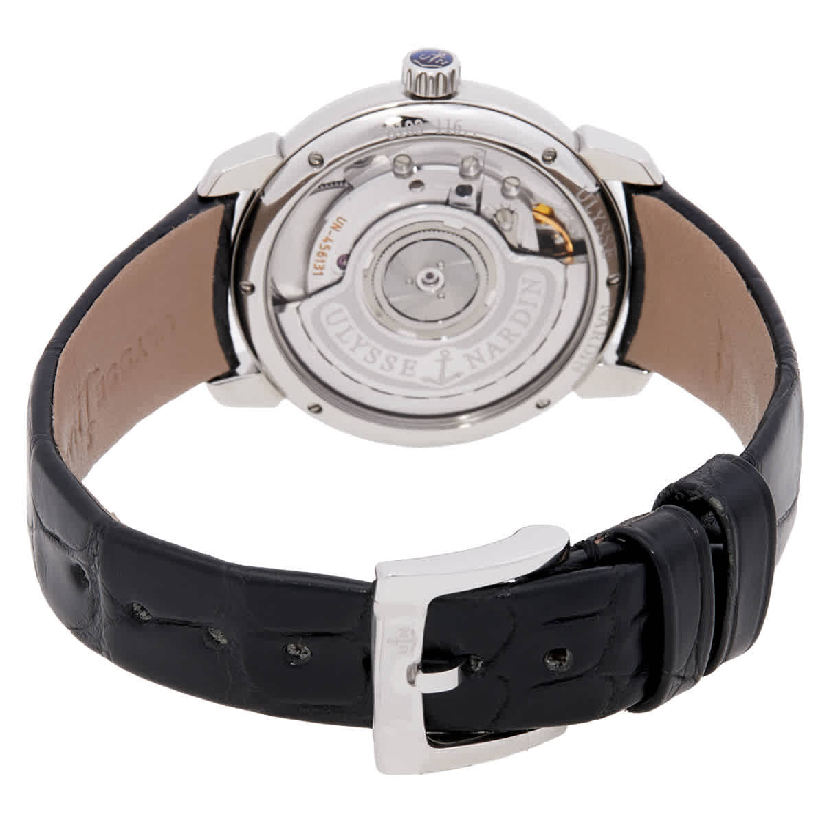 Ulysse Nardin Classico Automatic Diamond Silver Dial Ladies Watch 8103-116B-2/91