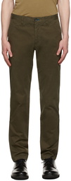 PS by Paul Smith Khaki Tapered Chino Trousers