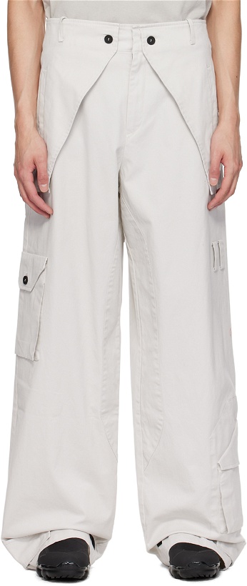 Photo: A-COLD-WALL* Off-White Overlay Cargo Pants