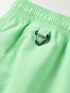 Nike - ACG Reservoir Goat Wide-Leg Logo-Embroidered Nylon Shorts - Green