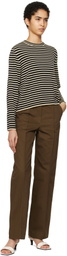 Cordera Black & White Organic Cotton Striped T-shirt