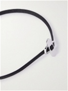 Miansai - Metric Rope and Silver Bracelet - Black