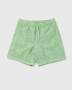 Arte Antwerp Circle Croche Shorts Green - Mens - Casual Shorts