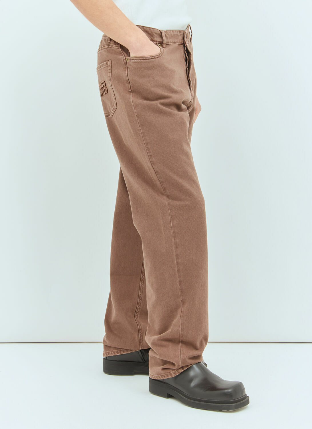 Miu Miu Five-Pocket Jeans