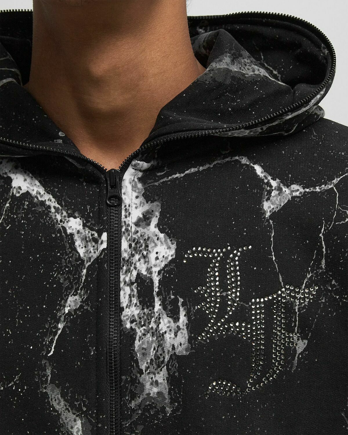 Puma X Lamelo Ball LaFrance Written in Chrome Hoodie Black Mens Hoody