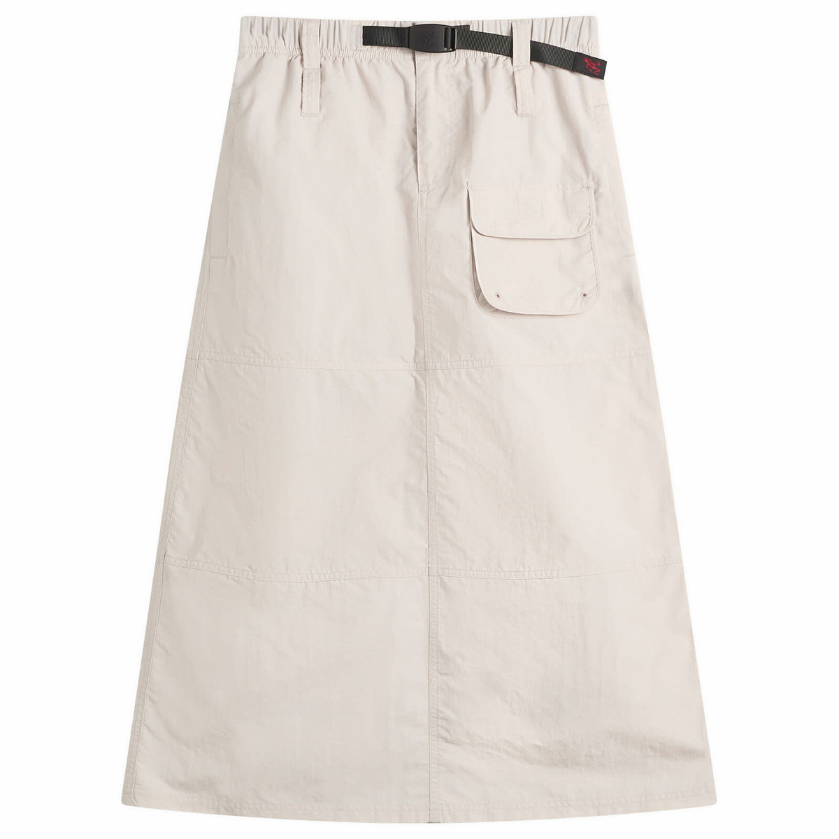 Gramicci Women's Nylon Utility Skirt in Ecru