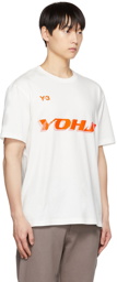Y-3 White Bonded T-Shirt