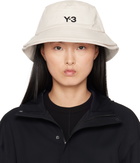 Y-3 Off-White 3-Stripes Bucket Hat