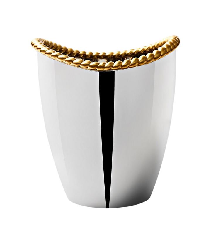 Photo: L'Objet x Jessica McCormack stainless steel champagne cooler