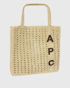 A.P.C. JUNE TOTE BAG Brown Mens Tote & Shopping Bag