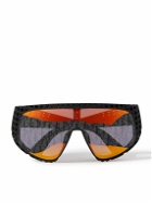 Dior Eyewear - Dior3D M1U Round-Frame Textured-Acetate Sunglasses