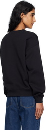 Maison Kitsuné Black 'Baby Fox' Comfort Sweatshirt