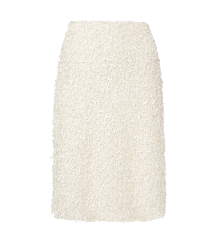 Photo: Vince Fringed midi skirt