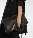Ann Demeulemeester - Leather clutch
