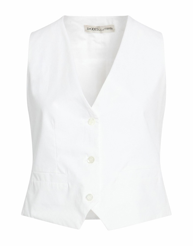 Photo: Modes Womens Tailored Vest in White