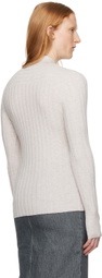 Filippa K Off-White Spread Collar Cardigan