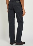 Emporio Armani J76 Straight-leg Jeans Black