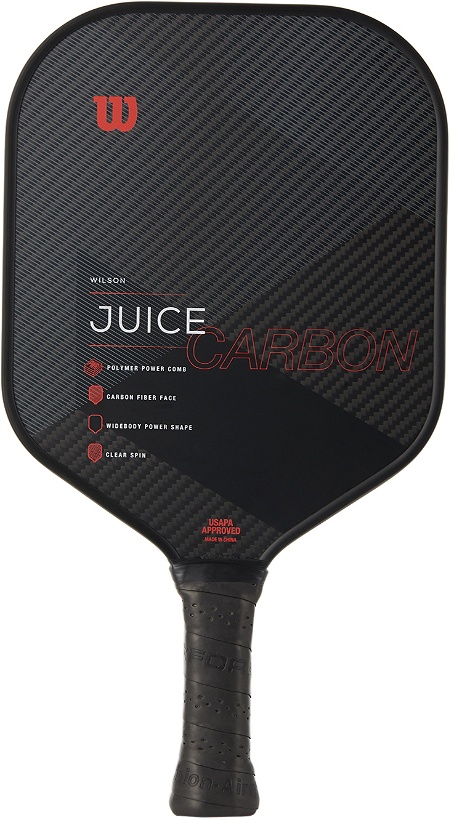Photo: Wilson Black Juice Carbon Pickleball Paddle