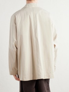 Casey Casey - Weiping Crinkled-Cotton jacket - Neutrals